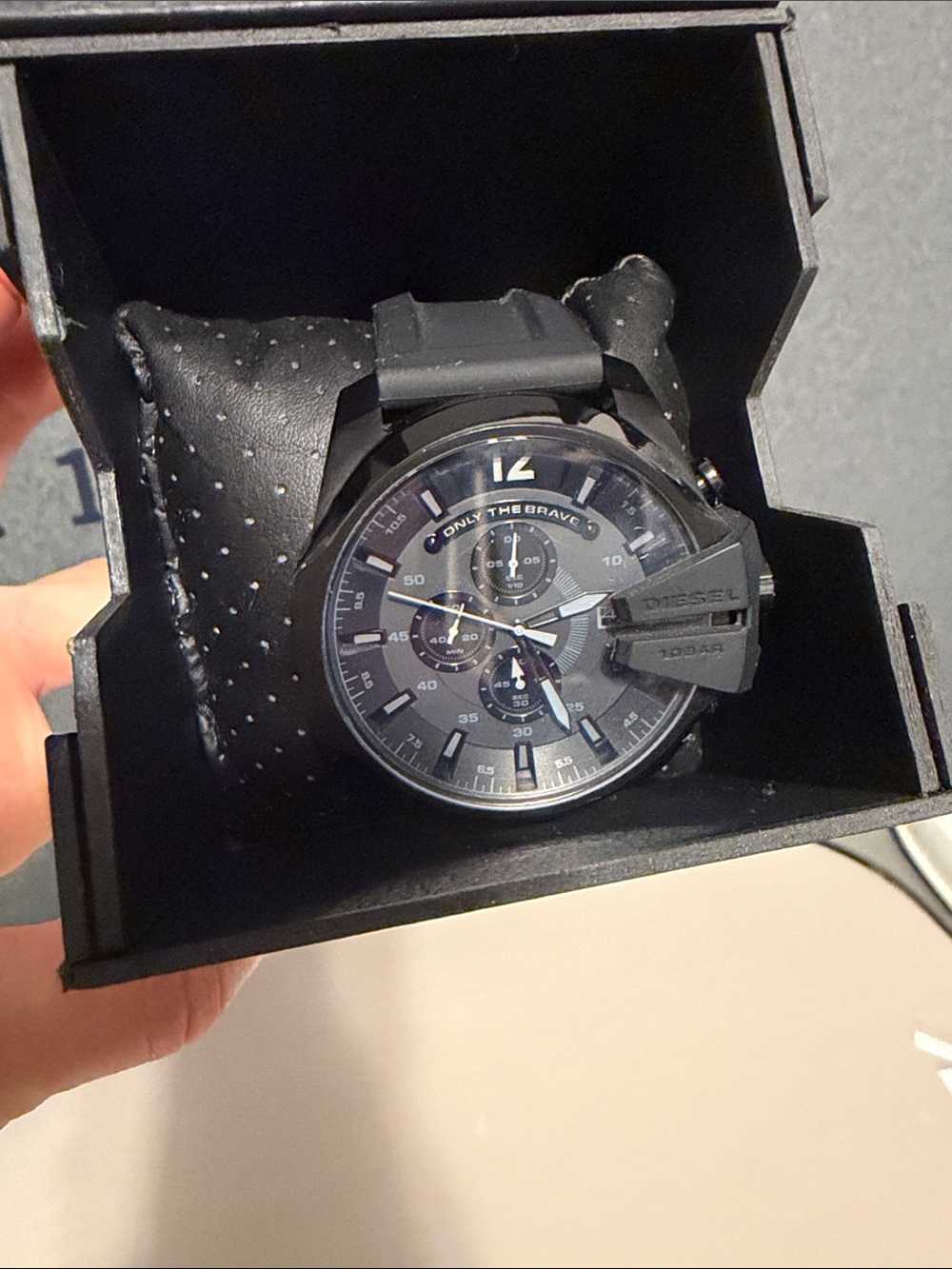 Diesel Black Multi-Function Chronograph Watch